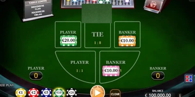 Gấp thếp Baccarat là chiến thuật phổ biến giúp tăng tỷ lệ chiến thắng